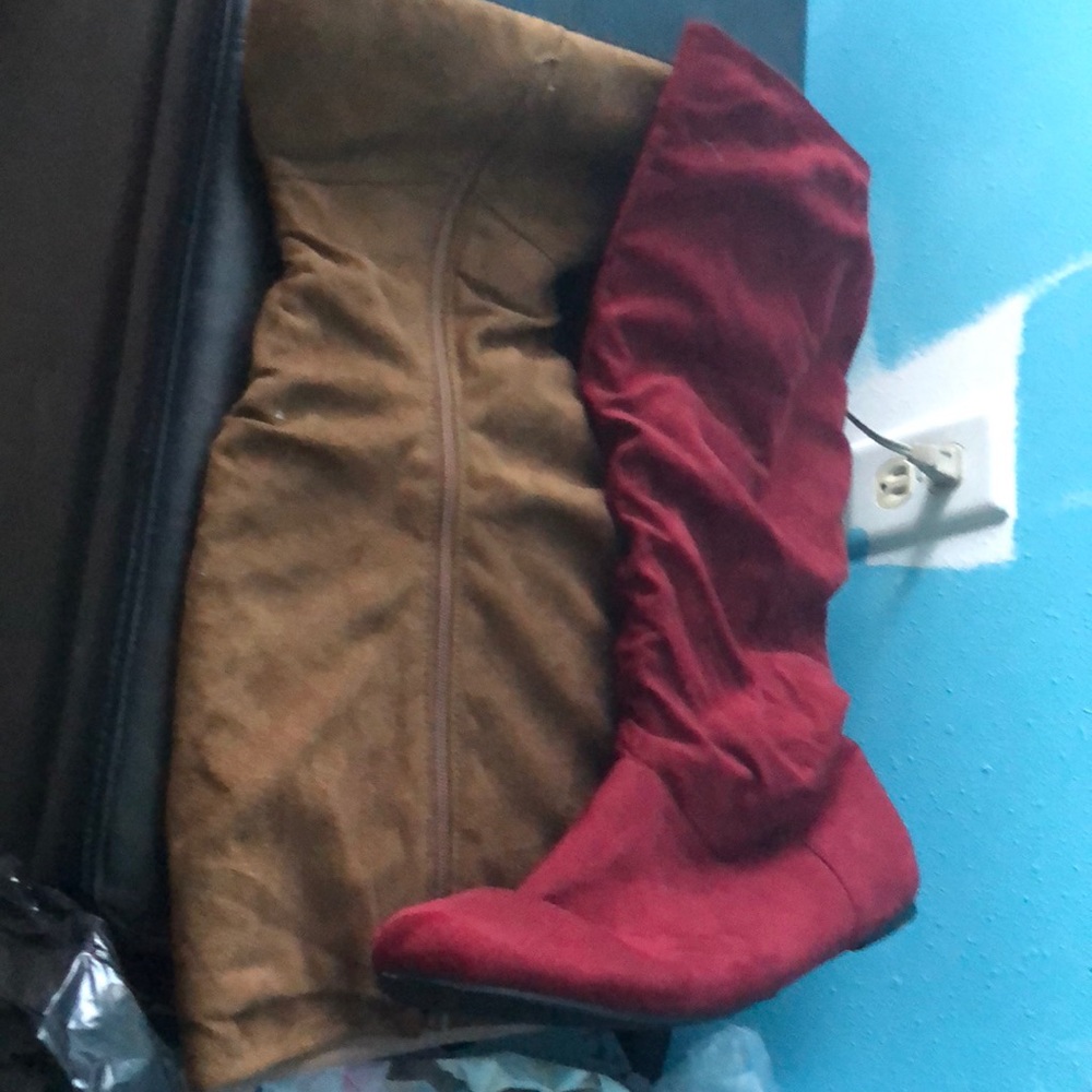 Knee high boots